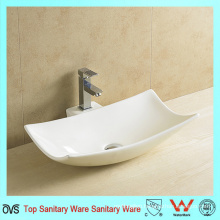 New Design Irregular High Quality Bathroom Ceramic Sink